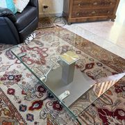 glass coffee table
