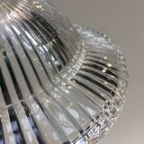 Pair of holophanous glass suspensions