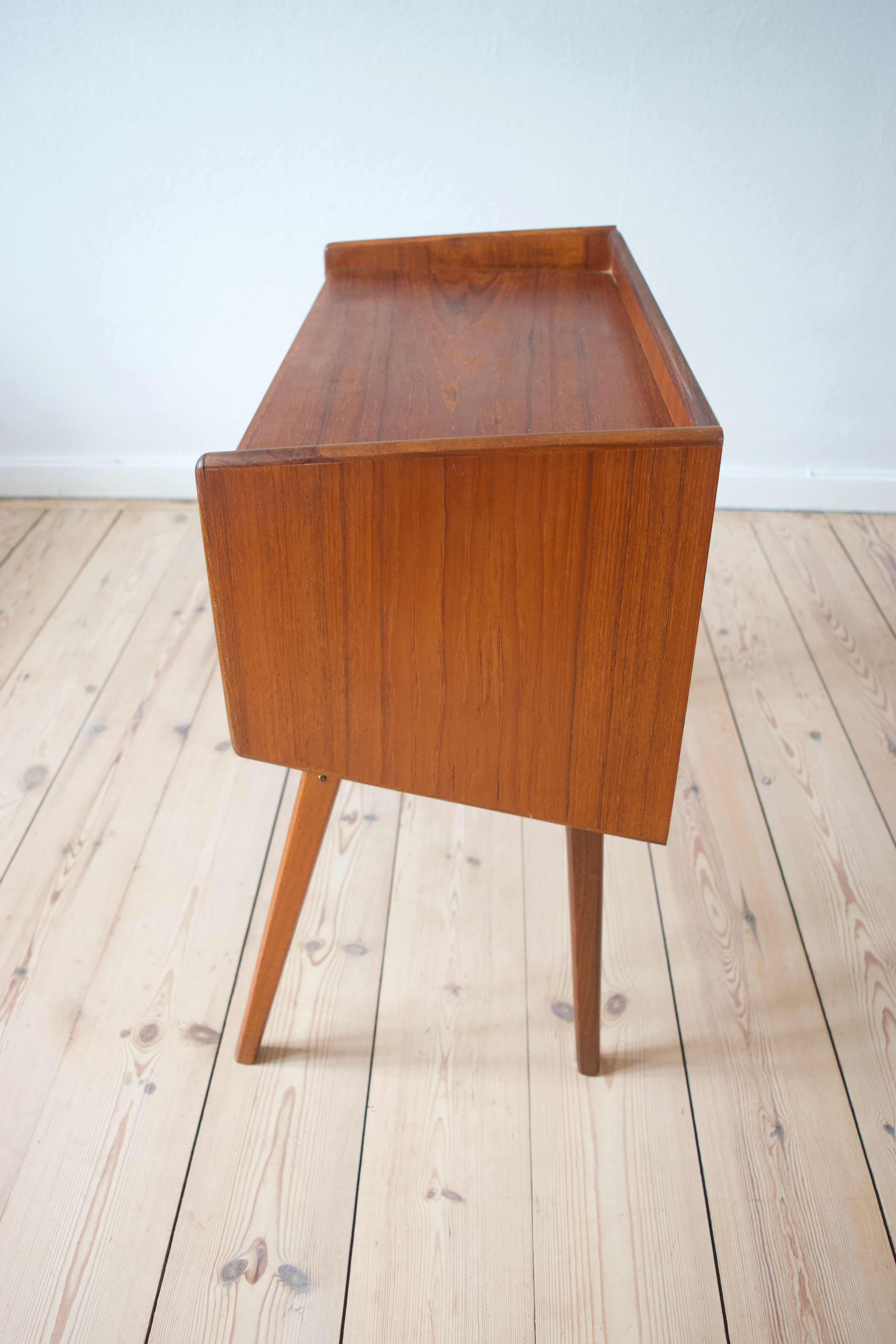Danish Mid-Century Teak Night Stand/Entry Table, 1950s.
