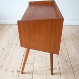 Danish Mid-Century Teak Night Stand/Entry Table, 1950s.