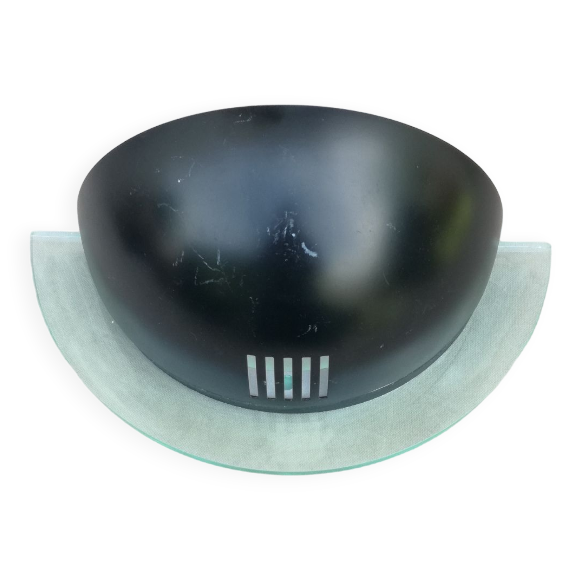 Post modern half moon wall light, 1990