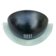 Post modern half moon wall light, 1990