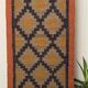 Tapis en jute et coton tissé à la main