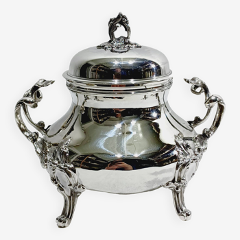 Louis Coignet - Sugar Bowl In Sterling Silver