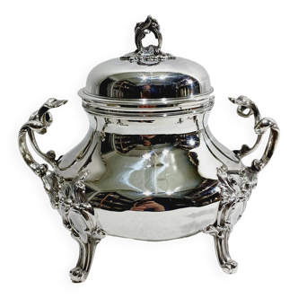 Louis Coignet - Sugar Bowl In Sterling Silver