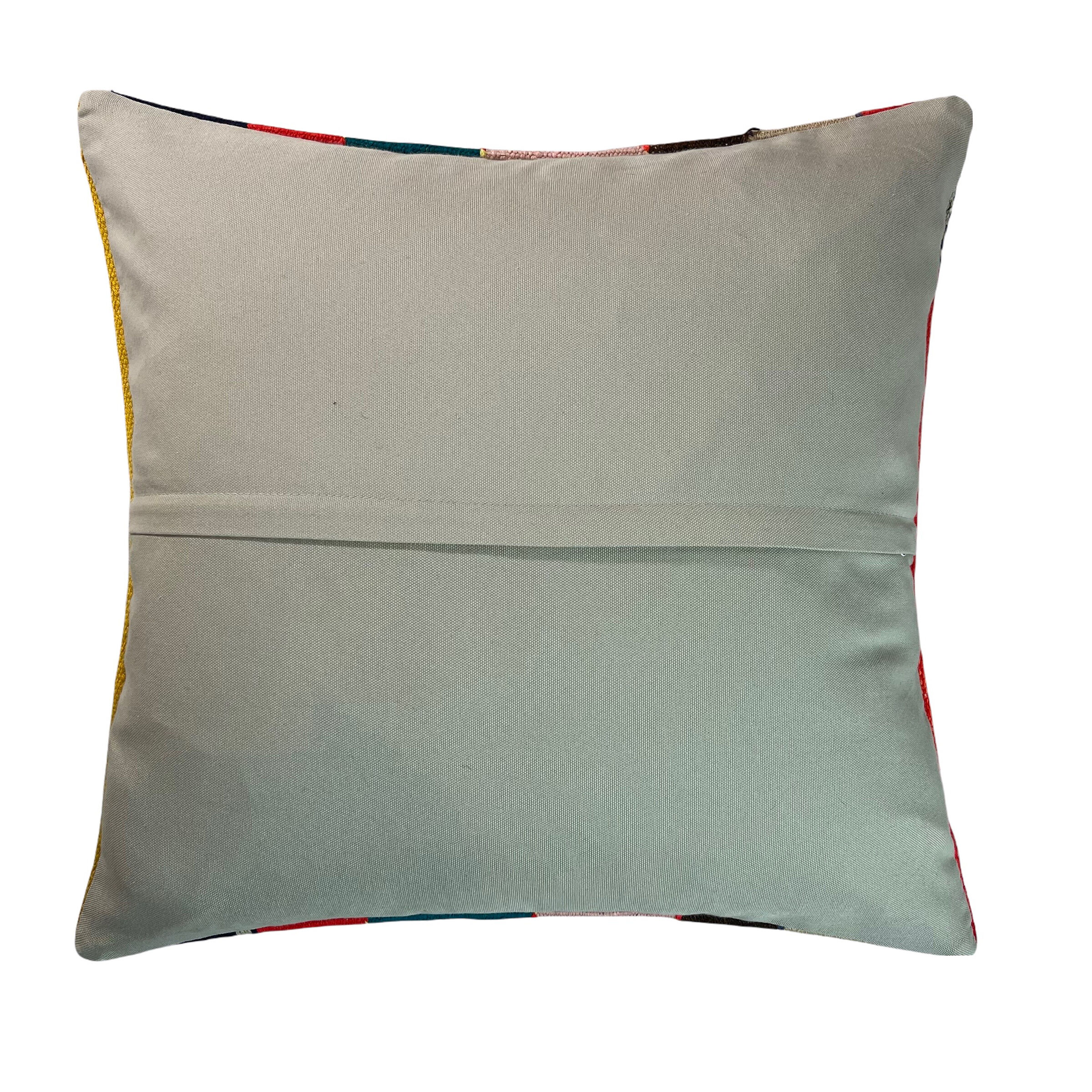 Housse de coussin Kilim vintage, 60 x 60 cm