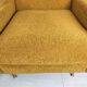 Fauteuils en velours moutarde, 1960