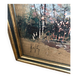 Impressionist painting on canvas, Kerfily