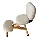 Cinius professional ergonomic kneeling chair with backrest