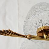 Large brass chandelier