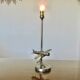 “Airplane” lamp in nickel-plated brass from the 40s and 50s