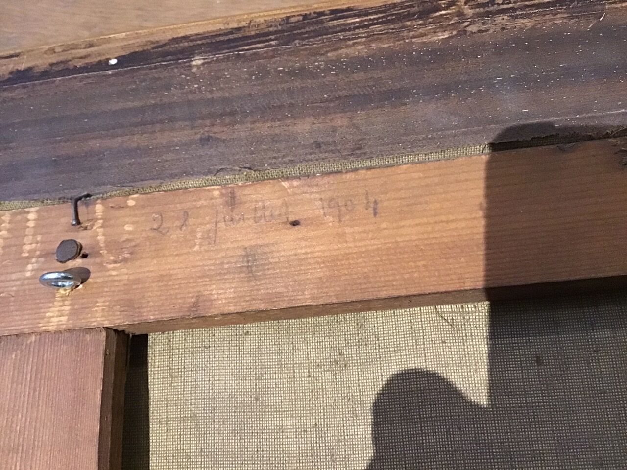 Signed painting, 20th century