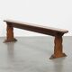 Antique entrance bench / dining room bench