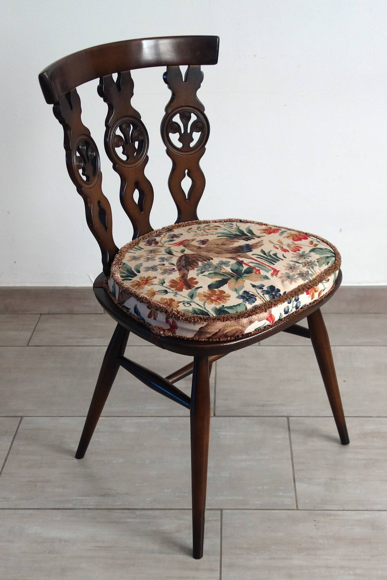 Ercol chair with removable cover from the 70s