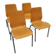 4 chaises vintage bois courbé