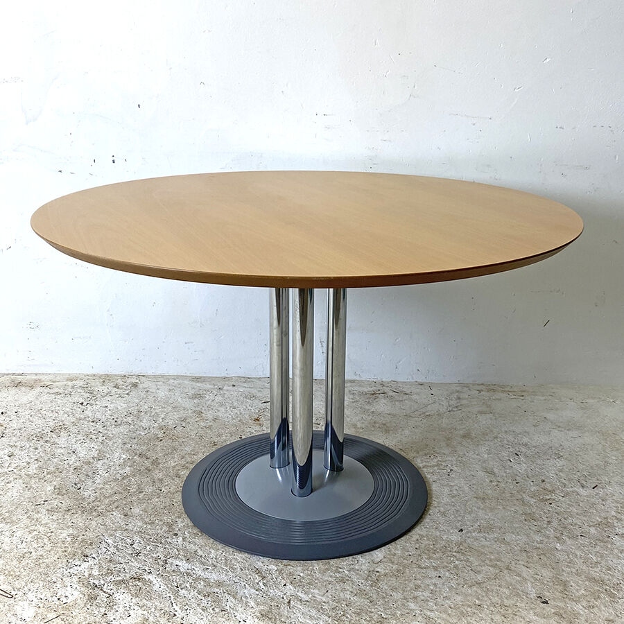 Dining table "Trias" design Hugo de Ruiter for Leolux vintage 80's