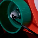 Geometrical, Orange Triangle-based Table Lamp