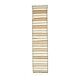 Vintage Turkish Oushak Handmade Cotton Beige Wool Kilim Runner Rug 81x347