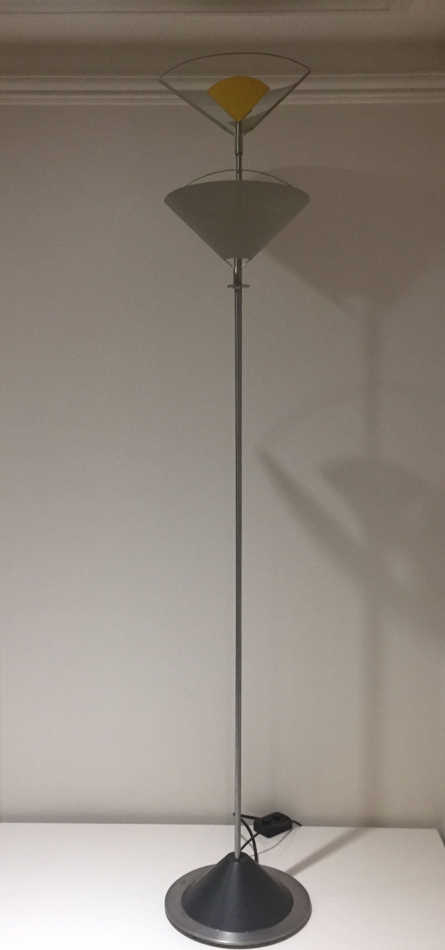 Sintheto Terra D floor lamp by Ferdinand Alexander Porsche for Luci, year 1980
