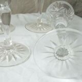 4 glass in crystal size thick roemer rhine east of france