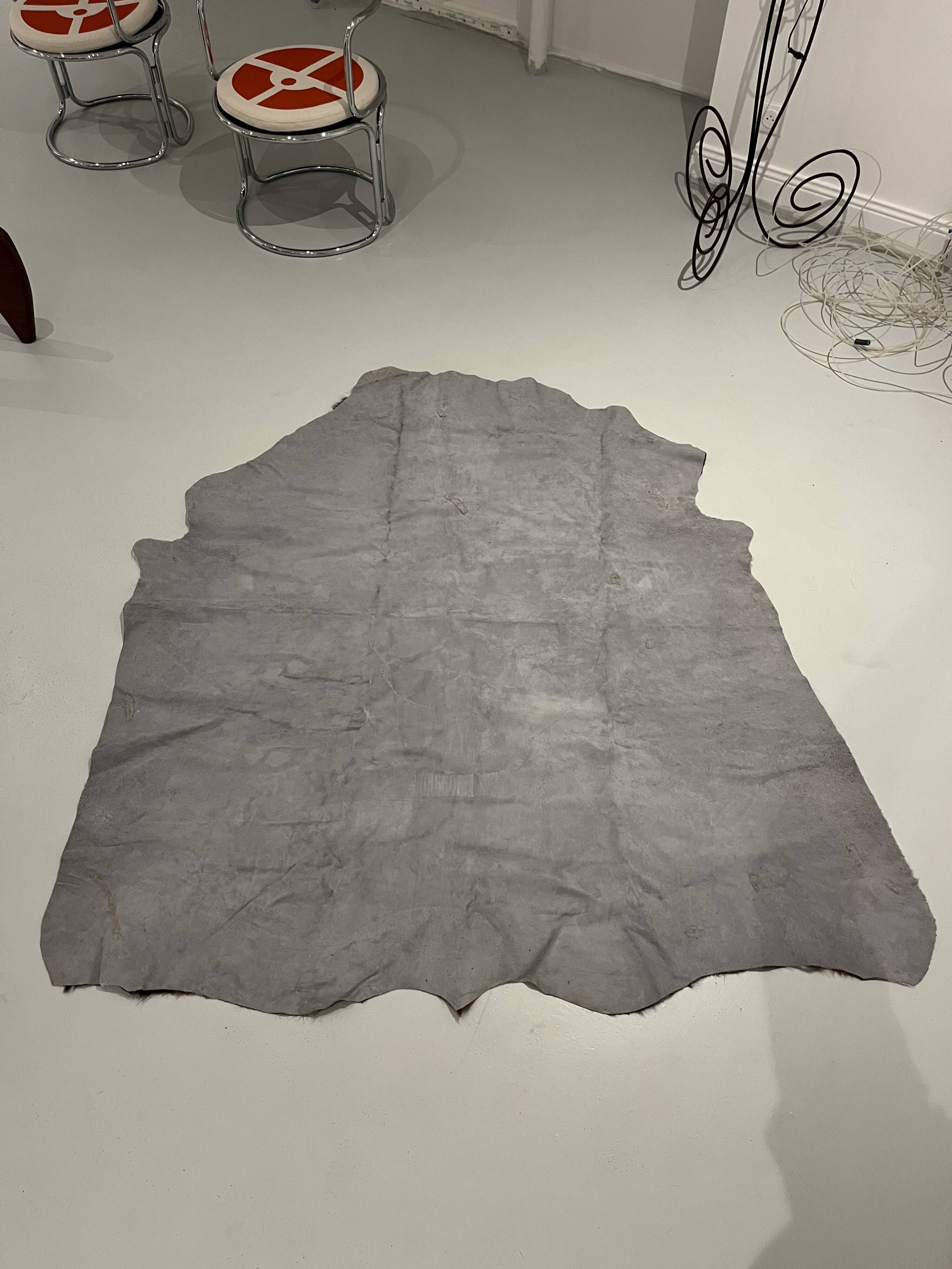 Genuine cowhide rug