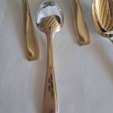 12 small mocha spoons. Christofle Paris.