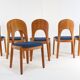 Set of 6 vintage Koefoed Morten 'Fjerritslev' chairs