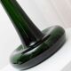 Emerald Green Glass Table Lamp Fleur by Michael Bang for Holmegaard, Danish Mid-Century 1960s