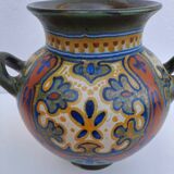 Bulge vase with 2 handles Gouda Holland