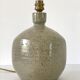 Vintage lamp in glazed stoneware 70s