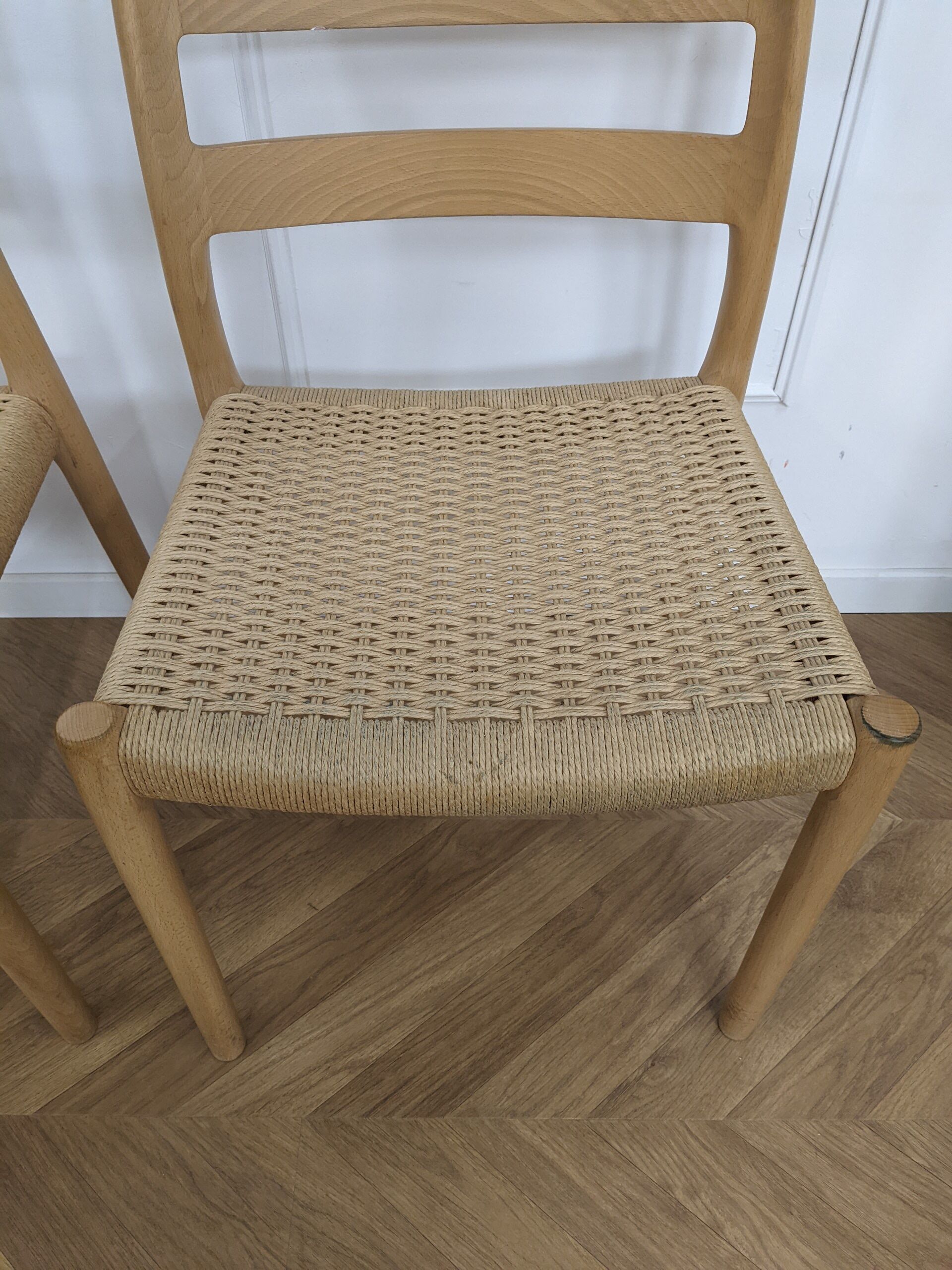 Pair of chairs Niels Otto Moller
