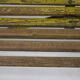 Banc vintage en bois et fer, années 1930