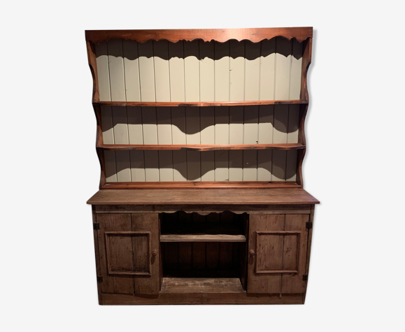 Vaisselier vieux bois