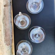 Lot de 4 tasses + sous‑tasses Senseo – Maison du Café – parfait état