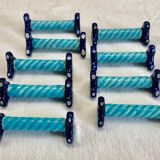 9 knife holders Enamels of Longwy