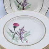 6 plates Moulin des Loups Imperia hollow