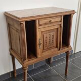 Louis XVI style wood and marble furniture