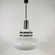 Opal glass suspension lamp by Peill and Putzler, circa 1970