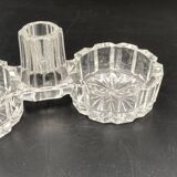 Glass salt cellar