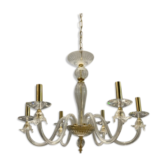 Italian Murano Glass Chandelier