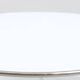 Round coffee table in opaline glass Ikea 1980 Sweden