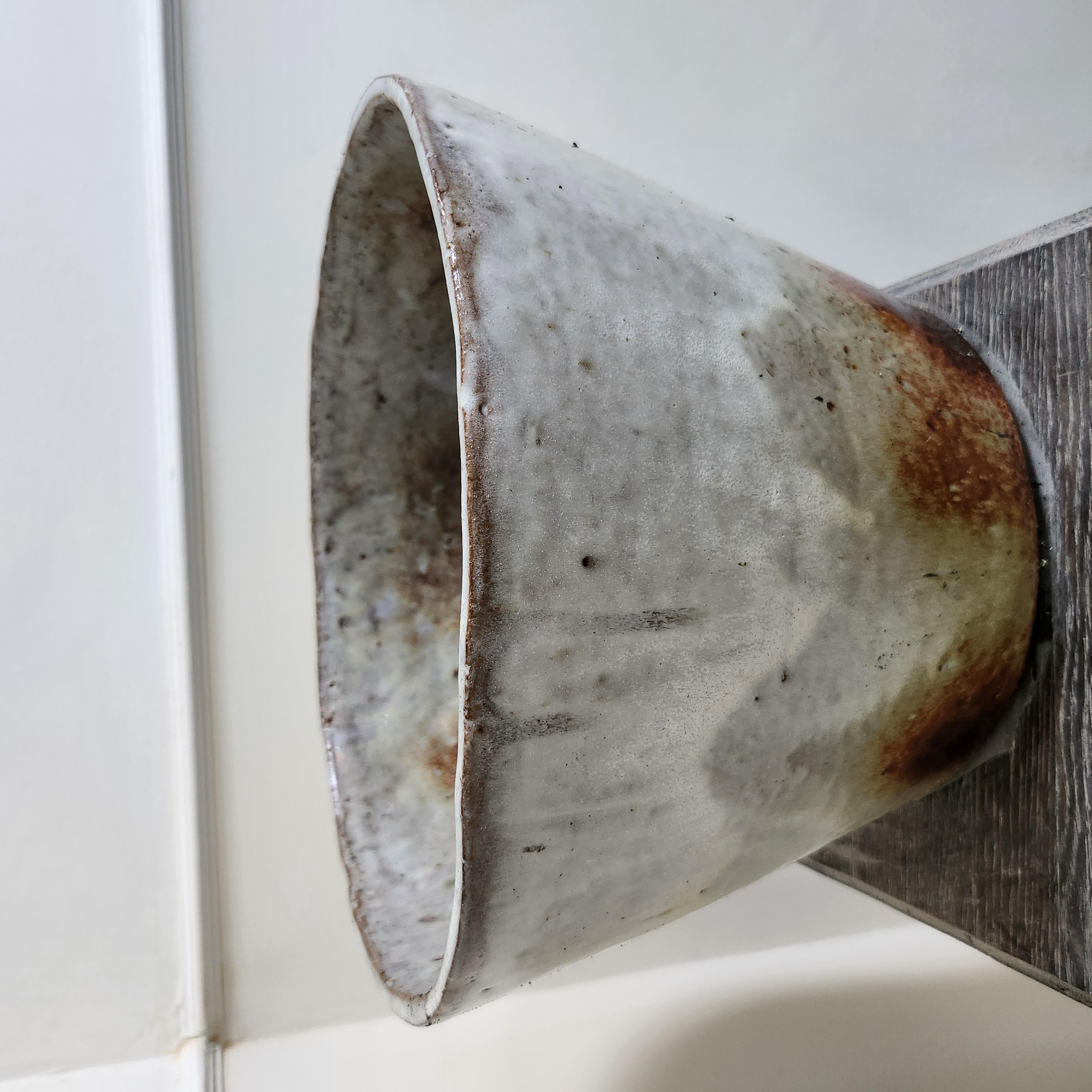 Glazed terracotta vase from the year C. 1970