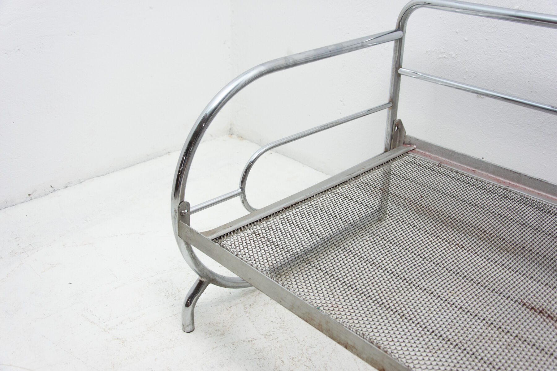Chrome Bauhaus Sofa by Slezák Company, Bohemia, 1930 ´s