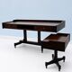 Rosewood desk by Claudio Salocchi for Sormani, Italy 1970.