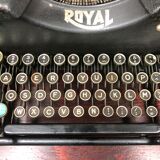 Royal 1930s typewriter