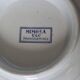 Antique U&C Sarreguemines earthenware fruit bowl - Mimosa model