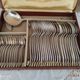 37-piece cutlery set in silver-plated metal in its original box