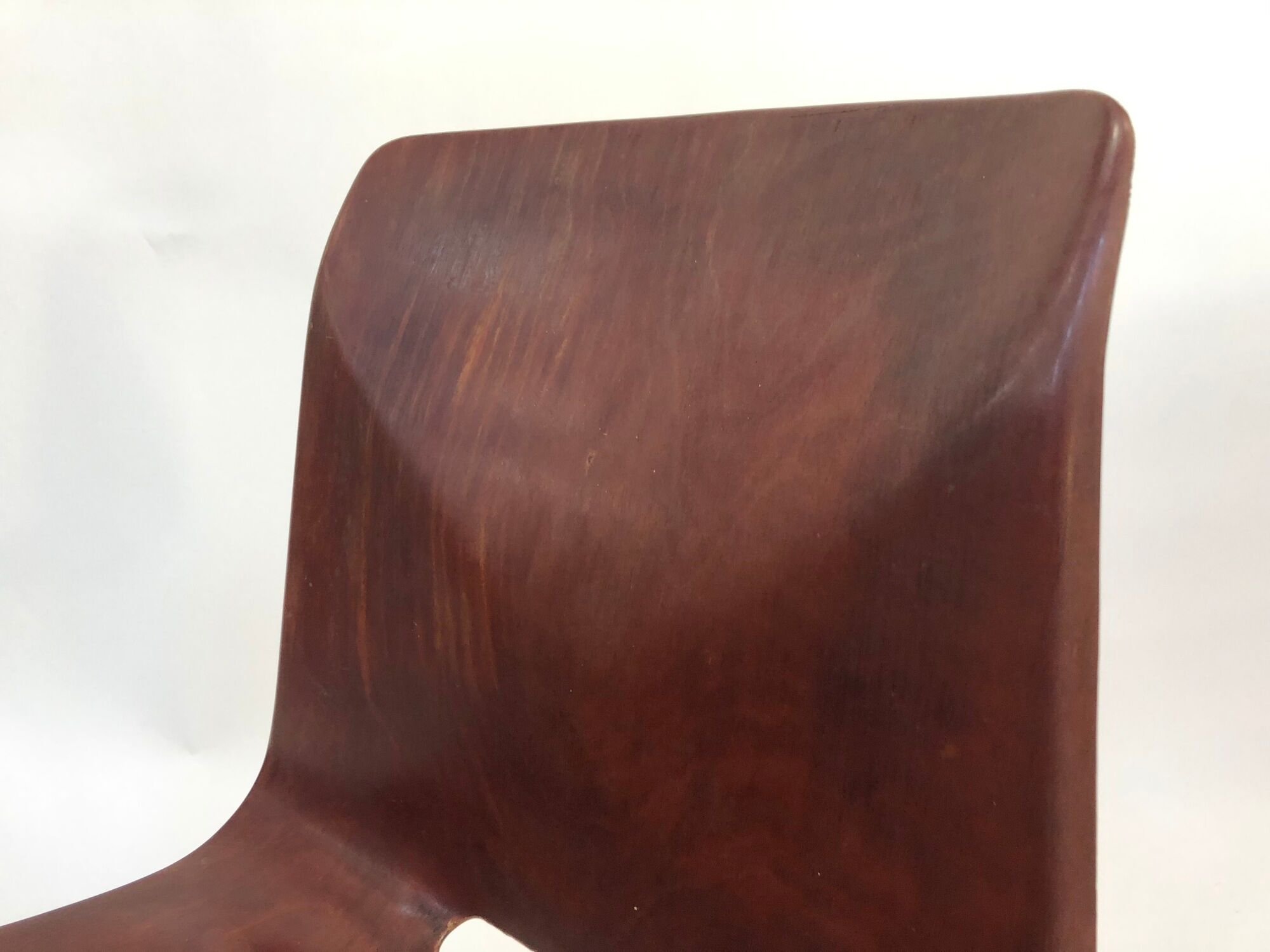 Vintage set of four Galvanitas S22 school chairs in the Netherlands