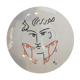 Porcelain plate by Jean Cocteau