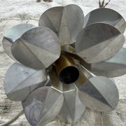 Vintage metal flower